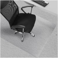 Karat Bodenschutzmatte Vinyl-Bodenschutzmatte für Teppiche Transparent, Schutzmatte, Bodenschutz, Rutschfest Rechteckig - 114 cm x 150 cm