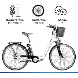 Zündapp Z517 2023 28 Zoll RH 48 cm Damen weiß