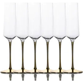 Intirilife Champagnerglas 0,2 l 6-tlg.