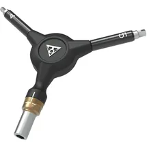 Topeak Y-Speed Ratschenschlüssel Werkzeug schwarz/silber, Einheitsgröße