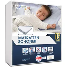 Dreamzie Matratzenschoner 70x140 Baby Wasserdicht Made in EU und Oeko-TEX Zertifiziert Nässeschutz Atmungsaktive