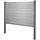 MCW WPC Sichtschutz 195 cm grau WPC