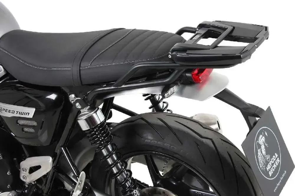 Hepco Becker Easyrack Triumph Speed Twin 2019 Topcase Heckmontage - Black - One Size