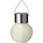 Lumineo Lampion Nylon 7x9cm Solar LED warmweiß