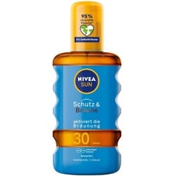 NIVEA - NIVEA SUN Sun Schutz & Bräune Öl LSF 30 Sonnenschutz 200 ml