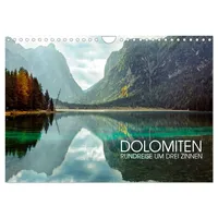 Calvendo Dolomiten - Rundreise um Drei Zinnen (Wandkalender 2026