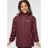 Jack Wolfskin Snowcurl 3in1 Jacke - Boysenberry - 104 cm