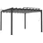 vidaXL Pergola mit Lamellendach 3 x 3 m Anthrazit