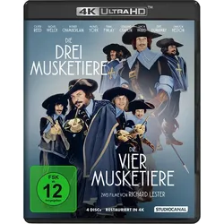 Die Musketiere - Einer für Alle - Alle für einen! (2 4K Ultra HDs + 2 Blu-rays)