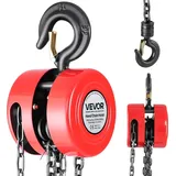 Vevor Kettenzug 1 t Rot