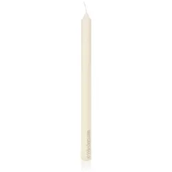 Wiedemann Kerzen Altarkerze, XXL Kerze in Farbe Elfenbein 400 x 30 mm, 1 Stück, Kerze mit Dornbohrung