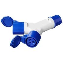 PRO PLUS PAT CEE 2Fach Verteiler 16A