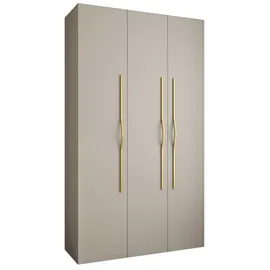 abiks möbel Drehtürenschrank COMO 140 x 245,5 x 40 cm Gold
