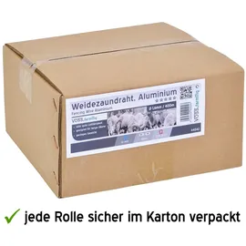 AKO Agrartechnik Aluminium-Draht 400 m Silber