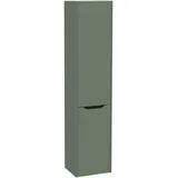 Vitra Integra Square Hochschrank 40 x 35 x 180 cm Moosgrün Glas/Metall/MDF