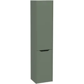 Vitra Integra Square Hochschrank 40 x 35 x 180 cm Moosgrün Glas/Metall/MDF