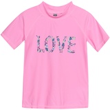 Color Kids - Badeshirt Love in begonia pink, Gr.104,