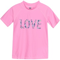 Color Kids - Badeshirt Love in begonia pink, Gr.104,