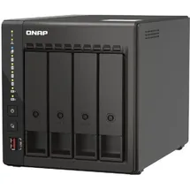 QNAP TS-453E Leergehäuse Schwarz