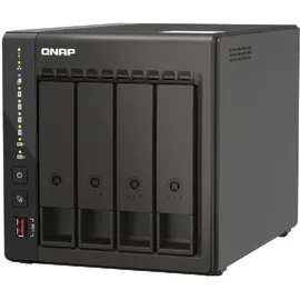 QNAP TS-453E Leergehäuse Schwarz