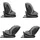 KIKKABOO i-Size Kindersitz i-Hike (40-150 cm) Isofix, 360° drehbar, verstellbar grau/hellgrau - Grau