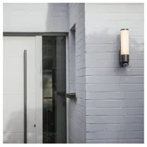 Lutec LED-Außenwandleuchte LEDA Alu, Eisen, Stahl & Metall