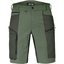 Stretch-Shorts "MASCHINE" - 58 - grün