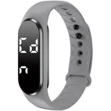 Digital Kinderuhr Armbanduhr Kinder Junge Mädchen Schrittzähler Kinder Digitaluhr Fitnessarmband Fitness Tracker Kinder Uhr Schlaftracker Fitnessuhr ohne App und Handy Wecker Wasserdicht Kalorien