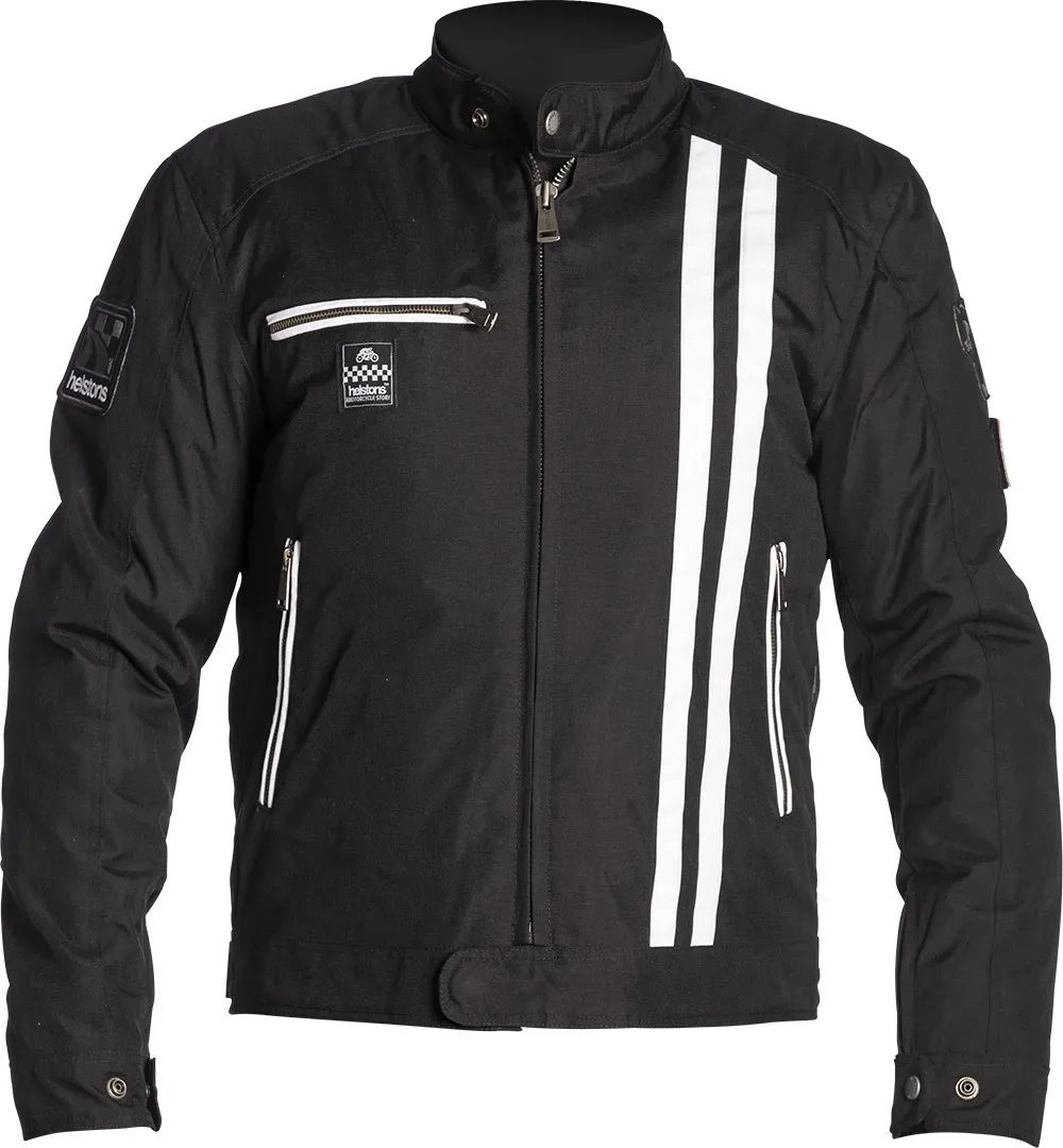 Helstons Cobra Motorrad Textiljacke, schwarz, Größe S für Männer