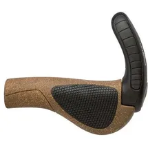 Ergon GP3 BioKork Griffe mit bar end brown black | Large