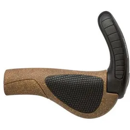 Ergon GP3 BioKork Griffe mit bar end brown black | Large
