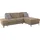 sit&more Ecksofa »Clio L-Form« wahlweise mit Bettfunktion oder Vorziehsitz und Bettkasten, Federkern