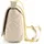 Valentino Ocarina Umhängetasche Kunstleder Beige/Weiß