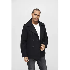 Brandit Textil Pea Mantel Black 4XL