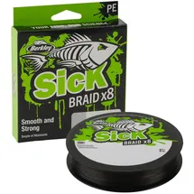 Berkley Sick 150 M geflochtene Schnur - Black / 0.080 mm