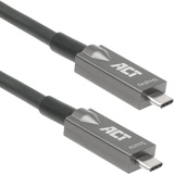 ACT USB-C 3.2 Gen2, Active Optical Cable (AOC) 10m, USB Kabel USB 10Gbps Hochgeschwindigkeit, USB C Glasfaser Aktiv Optisches Kabel, für Videokonferenz – AK4310