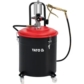 Yato Pneumatische Fettpresse 30 L mit Schlauch und Schmierpistole