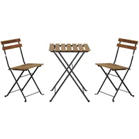 casa.pro Bistroset Bovino 3-tlg. Braun