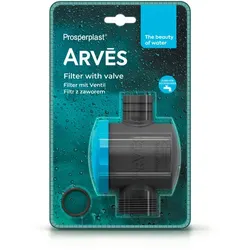 ARVES Filter, mit Ventil, basalt - grau