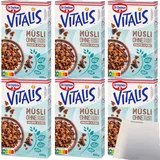 Dr. Oetker Vitalis Müsli Knuspermüsli Schoko ohne Zuckerzusatz 6x400g usy Block