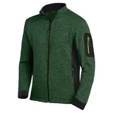 FHB CHRISTOPH Fleecejacke Grün/Schwarz M