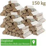 Flameup - Brennholz Kaminholz Holz Auswahl 5 - 500 kg Für Ofen und Kamin Kaminofen Feuerschale Grill Buche Feuerholz Buchenholz Holzscheite Wood 33 cm