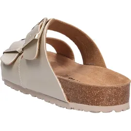 TAMARIS Damen Pantolette beige, Gr.39 - Beige - 39 EU