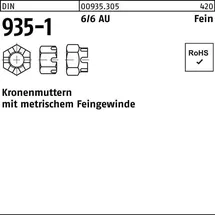 F. REYHER Nchfg. GmbH & Co. KG Sechskantmutter DIN 935 M 80 x 4 1 Stück