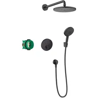 Hansgrohe Raindance S Brausesystem 240, mit ShowerSelect s, mattschwarz