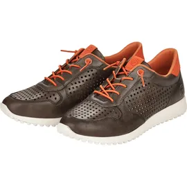 remonte Sneaker Low Damen Khaki/Orange 41