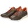 remonte Sneaker Low Damen Khaki/Orange 41