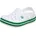 Crocband Clog Sandalen White/Green Ivy 32-33