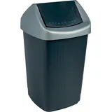 teko bekaform Bekaform Schwingdeckeleimer 50 l Anthrazit