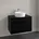 Waschtischunterschrank x 54 8 x Schwarz